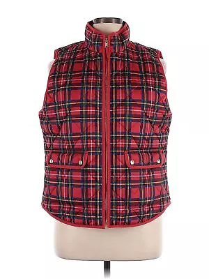 J.Crew Factory Store Women Red Vest XL • $30.74