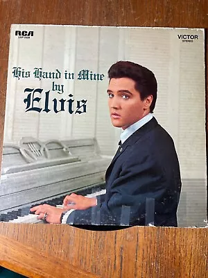 His Hand In Mine By Elvis Presley 12  33 RPM RCA VICTOR LSP-2328 1960 VG • $9.90