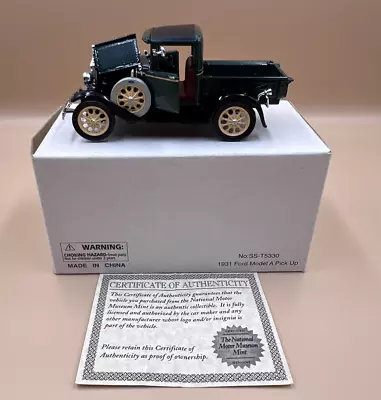 National Motor Museum Mint Diecast Green 1931 Ford Model A Pickup Truck 1:32 • $12.99