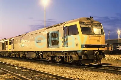 35mm Railway Slide Of Class 60 60009 @ Old Oak Common Copyright To Buyer • £4.99