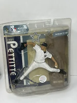 McFarlane 2007 Andy Pettitte In New  York Yankees Home Pinstripes MLB 19 Dent • $26.75