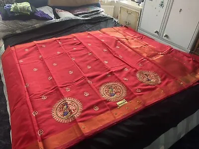 £20 • Buy Bargain ! Saree Blouse New Sari Indian Wedding Designer Bollywood Party Wear