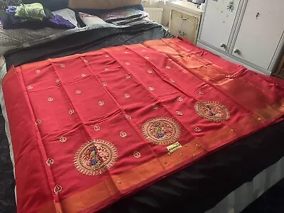 £20 • Buy Bargain ! Saree Blouse New Sari Indian Wedding Designer Bollywood Party Wear
