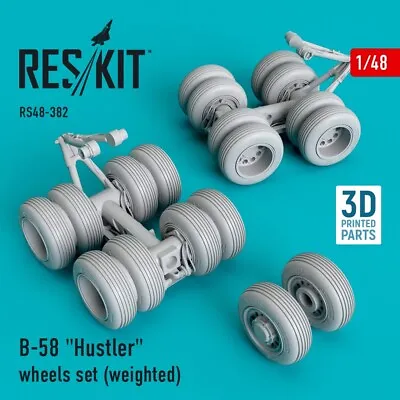1/48 Reskit RS48-0382 B-58  Hustler  Wheels Set (weighted) • $21