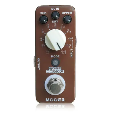 MOOER Pure Octave Guitar Effects Pedal From Japan • $145