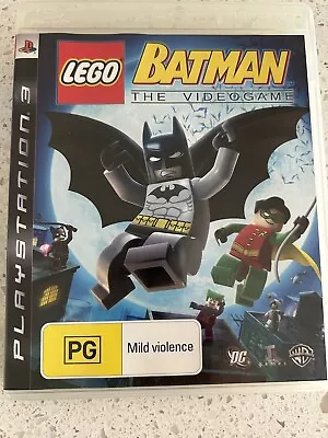 PS3 Lego Batman The Movie PlayStation 3 Game Free Postage • $14.95