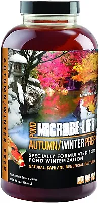 MICROBE-LIFT AUTPREP Autumn And Winter Prep Seasonal Conditioner For Ponds 32oz • $24.78