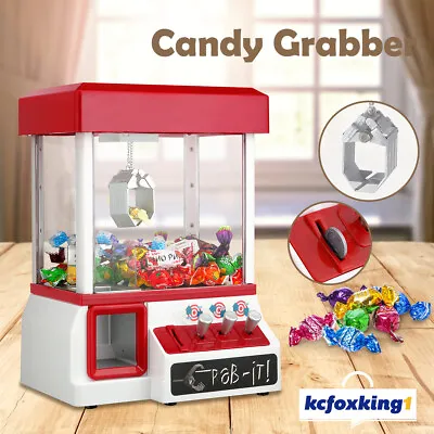 Carnival Claw Machine Vending Arcade Candy Grabber Prize Game Funny Kids Toy Red • $89.49