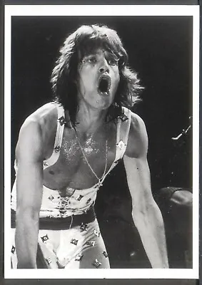 Modern Postcard: MICK JAGGER (News Productions 56682). Free UK Postage • £2.95