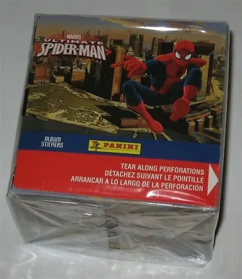 Factory Sealed 50 Pack Box 2014 Panini Marvel Ultimate Spider-Man Album Stickers • $43.99