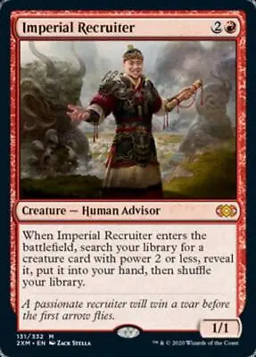 MTG - Imperial Recruiter - Double Masters - Light Play - Foil • $13.81