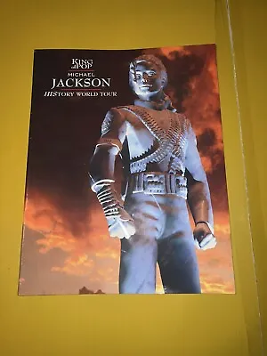 Rare MICHAEL JACKSON 1996 HISTORY WORLD TOUR CONCERT PROGRAM BOOK  Photos • $100