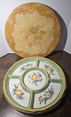 Vintage Japan Moriyama Porcelain 5 Divided Floral Dish With Original Box • $21.50