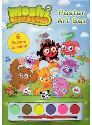 Moshi Monsters Coloring Posters RARE UNUSED • $8.66