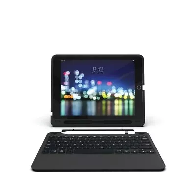 $28.99 • Buy Zagg Slim Book Go Bluetooth Keyboard Case For Apple Ipad 10.2'' 7th 8th 9th Gen