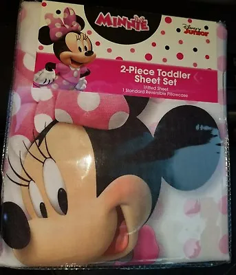 Disney Junior Minnie Mouse 2 Piece Toddler  Minnie  Sheet Set.  • $25.99