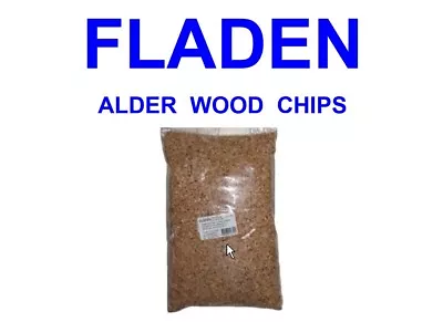 500g BAG ALDER WOOD CHIPS FOR FISH MEAT POULTRY FOOD SMOKER COOKER OVEN BBQ ETC • £7.95