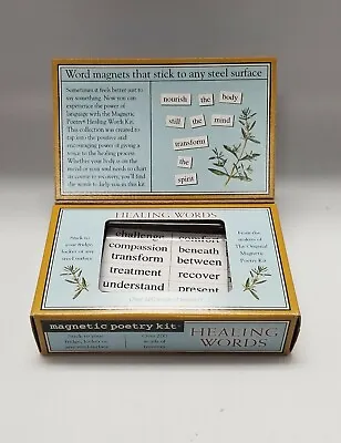 Magnetic Poetry Kit - Healing Words - Fridge Magnet Set - Fridge Poetry • $19.99