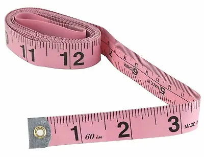 Body Measuring Tape Fabric Dressmakers Tailor Sewing Seamstress Diet Tape Ruler • £1.64