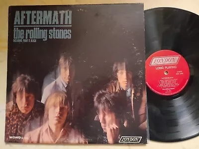 The Rolling Stones Aftemath Megarare 1966 US Mono Vinyl LP London LL3476 • $273.56