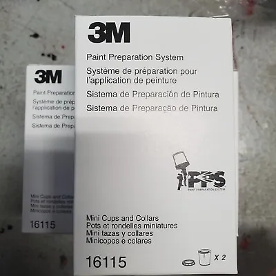 3M - 16115    PPS Mini Kit Mixing Cups & Collars - • $24