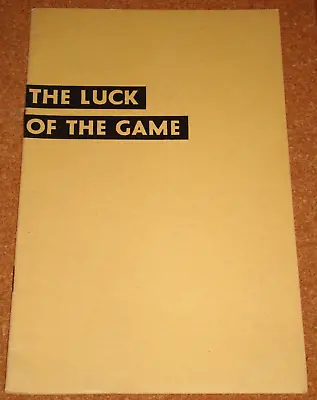 MG CARS  LUCK OF THE GAME  - Cecil Kimber - VERY RARE 1932 UK Publicity Brochure • $174.22