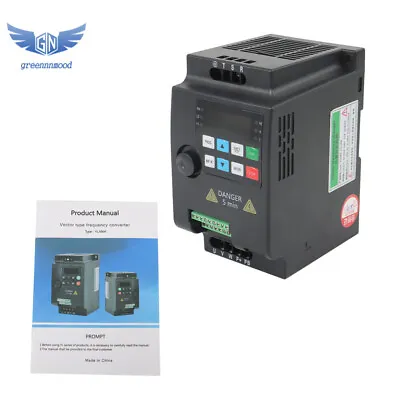 2.2 KW VFD 220 V 3 HP 1 To 3 Phase Variable Frequency Drive Inverter • $75.91