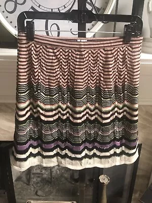 MISSONI Women's Knit Skirt - Multicolor - Sz 6 - Perfect Condition • $24.99