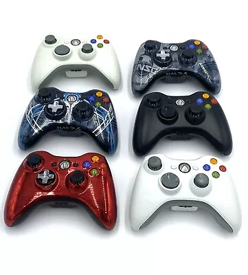 Authentic Microsoft XBOX 360 Wireless Controllers OEM “ Pick Your Color” • $10.99