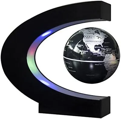 £28.81 • Buy Senders Floating Globe With LED Lights C Shape Magnetic Levitation Floating Glo
