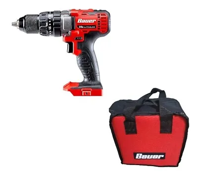 BAUER 20V Cordless 1/2 In. Variable Speed Hammer Drill/Driver - Tool Only • $36.99