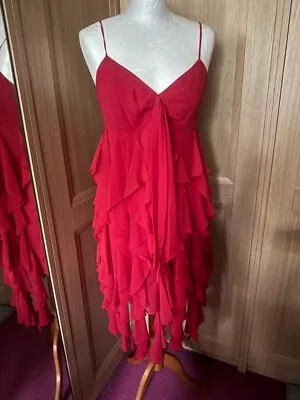 Beautiful Maria Grachvogel Tiered Dress Size 10 NWT • £20