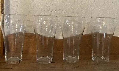 Vintage Set Of 5 Clear Coca Cola Coke Glasses 6 Inch • $16.88