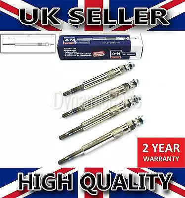£16.17 • Buy 4x Heater Glow Plugs For Ford Transit Mk7 Mk8 Custom Ranger 2.2 Tdci 
