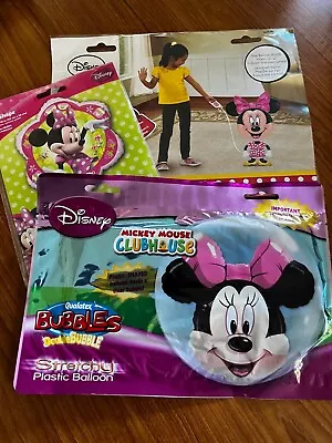 Minnie Mouse Foil Balloon Bundle Job Lot Helium/air party Birthday  • £4