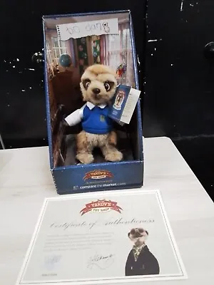 Official Yavoks Toy Shop Bogdan Meerkat Teddy With Certificate • £5