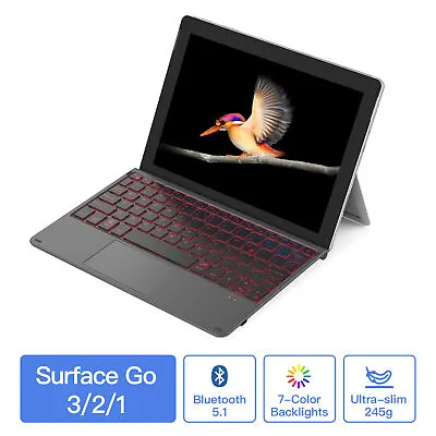 Surface Go Keyboard Case Type Cover For Surface Go 3/2/1 With 7 Color Backlight • $39.99