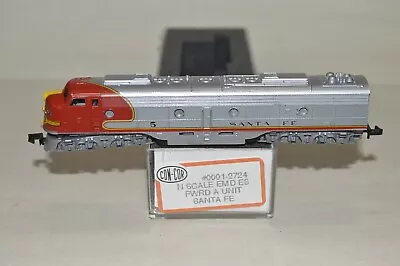 N Scale Con-Cor Santa Fe Ry Passenger EMD E8/9 Locomotive Train • $5.10