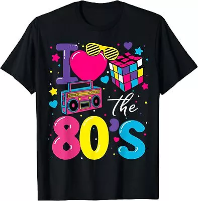 NEW LIMITED I Love The 80s 80's Party Retro Men Women T-Shirt • $22.99