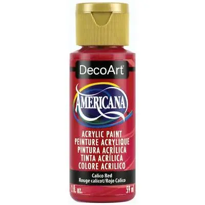 £2.79 • Buy DecoArt Americana Acrylic Paint 59ml 2oz Reds