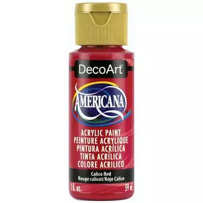 £2.79 • Buy DecoArt Americana Acrylic Paint 59ml 2oz Reds