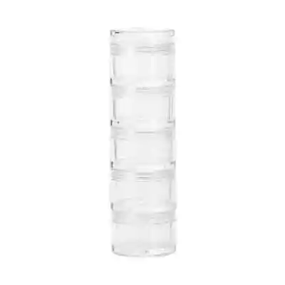 MUJI Acrylic Subdivided Case 5 Steps Diameter 3.5x12.1cm • $6.20