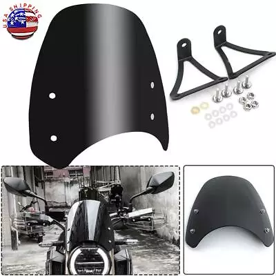 For Honda CB650R 2019-20 Motorcycle Front Wind Deflector Windshield WindScreen • $23.37