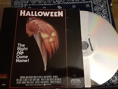 HALLOWEEN 1978 Laserdisc John Carpenter Horror Cult Classic 1985 Image • $89.99