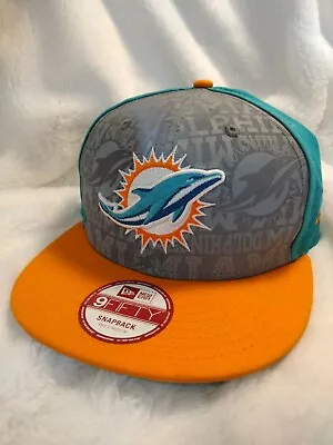 Miami Dolphins New Era 9fifty NFL Snapback Hat  • $15