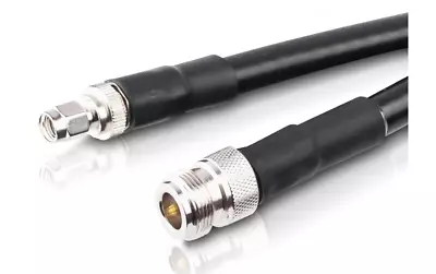 RAIGEN-400 N Type Female To RP-SMA Male - Helium Miner Cable Low Loss (10ft) • $28