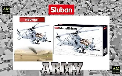 £28.19 • Buy Sluban Army Bauset Combat Helicopter IV-M38-B0838 - NEW/OVP