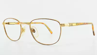 £72.43 • Buy DAVIDOFF Glasses Mod 9344-069 FMG H18 52[]20 140 Luxury Frame Gold Glossy Cart