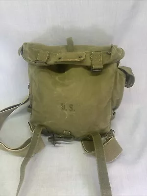 Vtg US Army Military Field Pack Combat Rucksack Backpack No Frame - 301 • $74.99