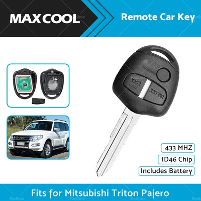 $22.99 • Buy Complete Remote Control Key For Mitsubishi Triton Pajero Lancer Outlander